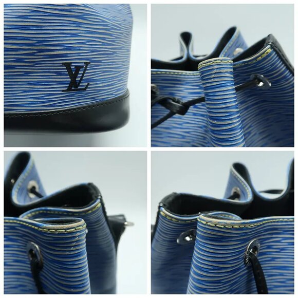 Louis Vuitton Noe Blue Epi Leather Shoulder Bag 999-032225 - Picture 8 of 12